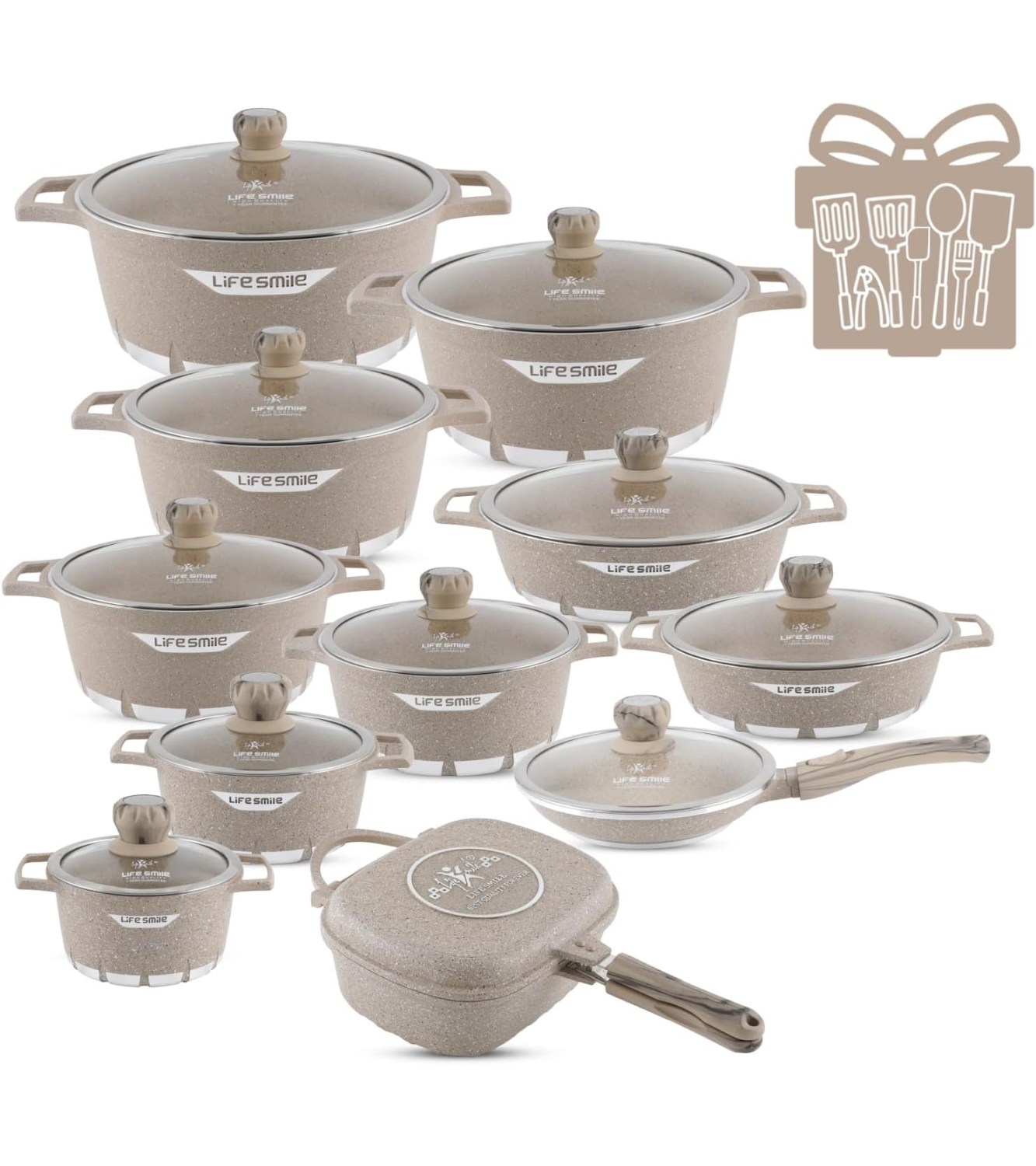 Conjunto de Panelas LIFE SMILE